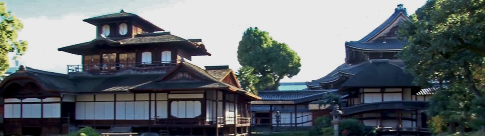 お寺の風景 映像「世界遺産 京都 ー寺社編ー」より クリックすると動画が再生されます。